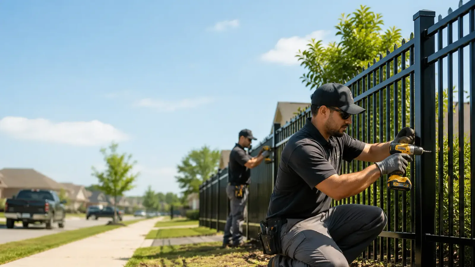 Metal Fence Installation in Jersey Mills, PA